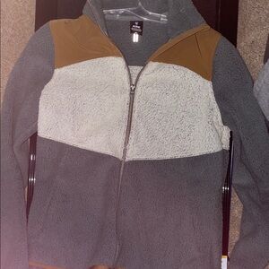 Kuhl Gray and Brown Women's Jacket